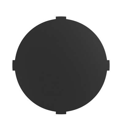 Verto lampe 170x110mm 10W - rund, CCT, 230V, IP65, svart