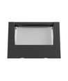 10W Verto Square Cup vegglampe, CCT - 1200lm, IP65, sort, firkantet, asymmetrisk lys, inne / ute