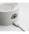 4,5W Oppladbar vegglampe CCT - IP20, rund, hvit, 360° roterbar, inkl. lyskilde og fjernkontroll