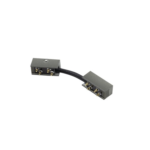 Kobling til PicoTrack 2 skinne - 12V, Magnetisk, antrasitt, til akustikkpaneler / glassmonter / vindusbelysning