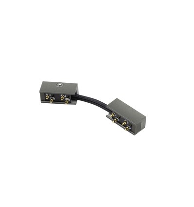 Kobling til PicoTrack 2 skinne - 12V, Magnetisk, antrasitt, til akustikkpaneler / glassmonter / vindusbelysning