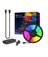 TV Sync LED-stripe - 3,8m, HDMI-boks