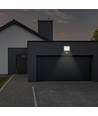 30W LED-lyskaster med sensor - 120lm/W, sort, arbeidslampe, hurtigkobling