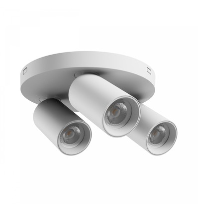 Madara Altro taklampe 3xGU10 - 230V, IP20, hvit, rund