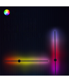 60cm RGBIC justerbar vegglampe - Bluetooth, 5V USB