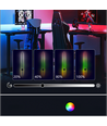 60cm RGBIC justerbar vegglampe - Bluetooth, 5V USB