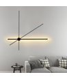 80cm RGBIC justerbar vegglampe - Bluetooth, 5V USB