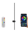 80cm RGBIC justerbar vegglampe - Bluetooth, 5V USB