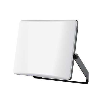100W LED lyskaster - CCT, 3 lysfarger, frostet, arbeidslampe, utendørs