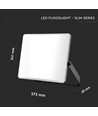 100W LED lyskaster - CCT, 3 lysfarger, frostet, arbeidslampe, utendørs