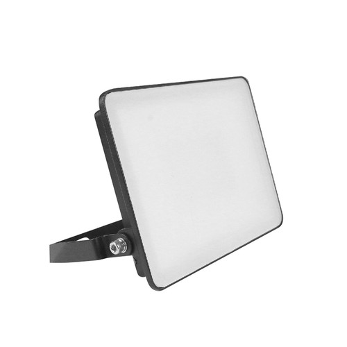 20W LED lyskaster med fast connector - 120lm/W, IP65, sort, 5 års garanti, utendørs