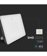 30W LED lyskaster med Fast Connector - 120lm/W, IP65, sort, 4000K, utendørs veggmontering