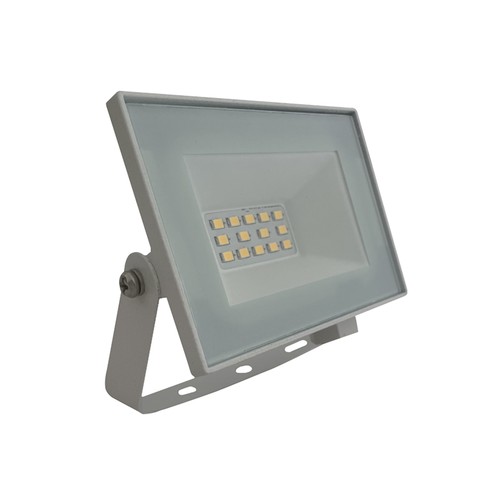 VT-44012 LED projektør 10W - 4000K, hvitt hus