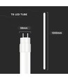 120cm / 16,5W T8 LED rør - Samsung LED chip, 110-120lm/W, nano-plast, 5 års garanti