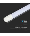 150cm / 24W T8 Nano Plastic LED rør - Samsung LED chip, 125lm/W, 3000 lumen
