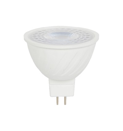 GU5.3 6,5W LED pære, 12V - MR16, Samsung LED chip, 38 grader, 3000K, erstatter 40W