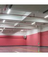 120cm 36W vanntett komplett LED armatur med sensor - 120lm/W, IP65, melkehvit cover, rustfrie clips