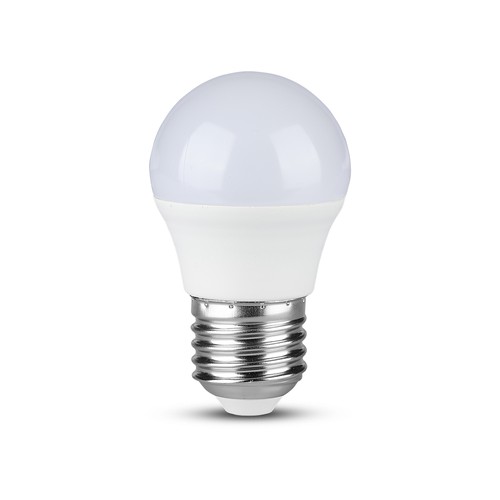 6,5W E27 LED-pære - G45, kronepære, 230V