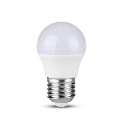 6,5W E27 LED-pære - G45, kronepære, 230V