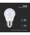 6,5W E27 LED-pære - G45, kronepære, 230V