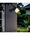 1,3W LED solcelle hagespot med spyd - CCT justerbar, IP65, solar hagelampe