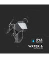 1,3W LED solcelle hagespot med spyd - CCT justerbar, IP65, solar hagelampe