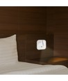8W LED sengevegglampe med USB/PD lading - CREE chip, 3000K, hvit, inkl. lyskilde