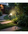 10W LED hagespot med spyd - IP65, sort aluminium, 40° lysvinkel, 880lm