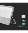 100W LED lyskaster - 135lm/W, Samsung LED chip, IP65, sort, utendørs