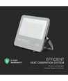 100W LED lyskaster - 135lm/W, CREE LED chip, IP65, sort, 6 års garanti