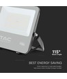100W LED lyskaster - 135lm/W, CREE LED chip, IP65, sort, 6 års garanti