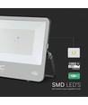200W LED lyskaster - 135lm/W, IP65, CREE, 6 års garanti, sort, utendørs