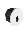 3W Ø15cm LED step light - CCT, IP65, sort, rund, aluminium
