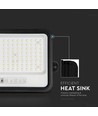 10W Solcelle LED lyskaster - 1700lm, IP65, med solcelle og sensor