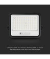 10W Solcelle LED lyskaster - 1700lm, IP65, med solcelle og sensor