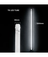 120cm / 12W LED rør - 150lm/W, G13, Nano-plast, 4000K, CREE LED chip