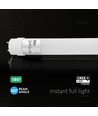 120 cm VT-012 rør 12W T8 - nano plast, ikke-roterbar, Cree-chip, 4000K, 6 års garanti