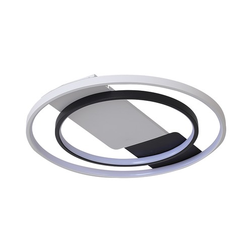 505x50mm VT-7736 taklampe 36W LED - dekorativ, 3-i-1, hvit + svart, med IR fjernkontroll