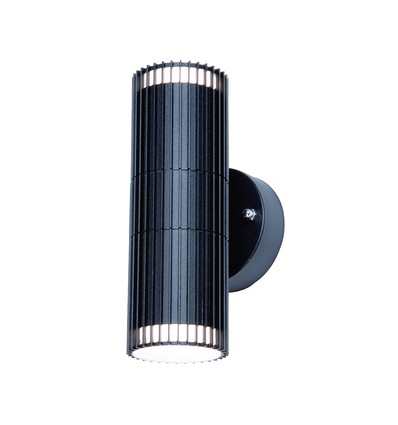 VT-10175 vegglampe - GU10, dobbelthode, IP44