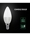 E14 6,5W LED kronelys - 600lm, Samsung LED chip, 200° lysspredning