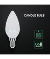 E14 3,7W LED kronelys - C37, 320lm, erstatter 30W, IP20