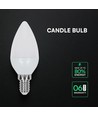 E14 4,5W LED kronelys - C37, 470lm, Samsung LED chip