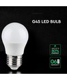 E27 6,5W LED kronepære - G45, Samsung LED chip, 600lm