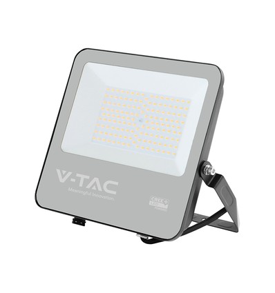 VT-44101 LED projektør 100W - CREE-chip, 1m kabel, 4000K, sort hus, 135 lm/W, 6 års garanti, IP65