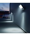 100W LED lyskaster - 135lm/W, Samsung LED chip, IP65, sort, utendørs