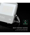 100W LED lyskaster - 135lm/W, Samsung LED chip, IP65, sort, utendørs