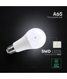 E27 15W LED pære - A65, 1500lm, 200° spredning, erstatter 100W