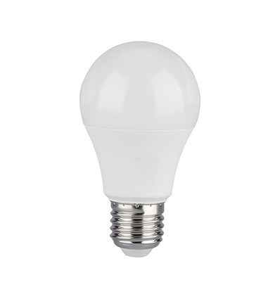 A60 Vt-2099 pære 8,5W E27 - termoplastisk, Cree-chip, 4000K, 6 års garanti