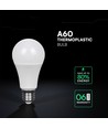 A60 VT-2112 LED 10,5W E27 - plastpære, Cree-chip, 4000K, 6 års garanti