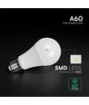 11W E27 LED-pære - A60, 6 års garanti, Cree-chip